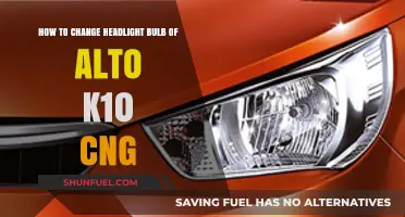 Effortless Headlight Bulb Replacement for Alto K10 CNG: A Guide