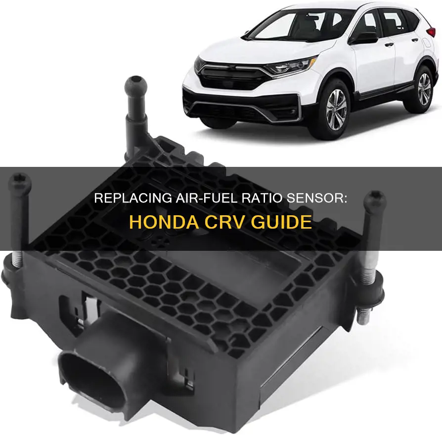 how to change honda crv air fuel ration sensor