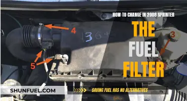 Sprinter Fuel Filter Change: Step-by-Step Guide for 2008 Models