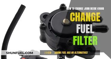 Changing Fuel Filters: John Deere 6100D Step-by-Step Guide