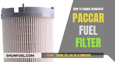 Changing the Fuel Filter in a Kenworth Truck: Step-by-Step Guide