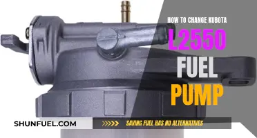 Replacing Kubota L2550 Fuel Pump: Step-by-Step Guide