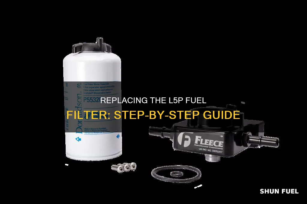 how to change l5p fuel filter