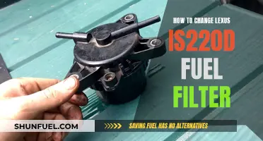 Changing the Lexus IS220D Fuel Filter: Step-by-Step Guide