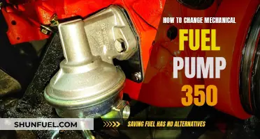 Replacing the Mechanical Fuel Pump in Your 350 Engine