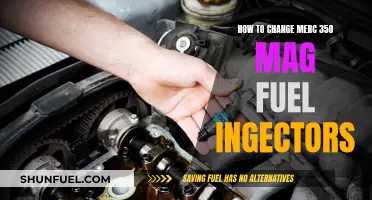 Changing Fuel Injectors: Merc 350 Mag Edition