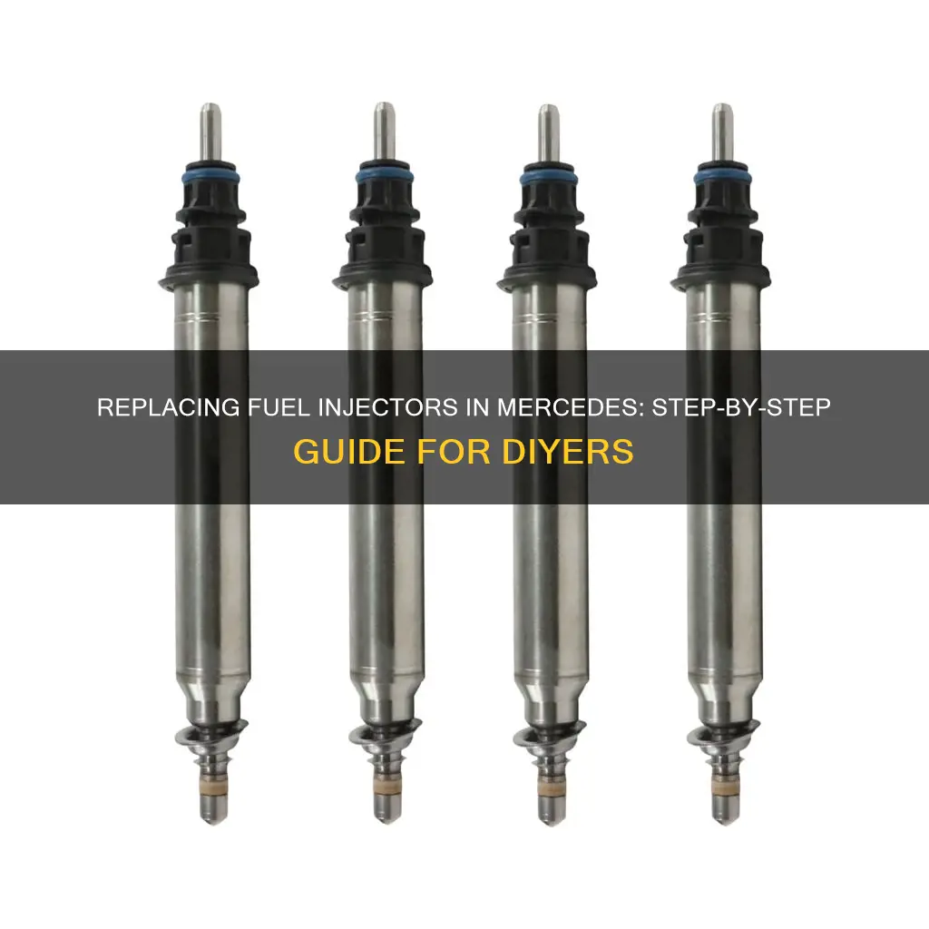 how to change mercedes fuel injector