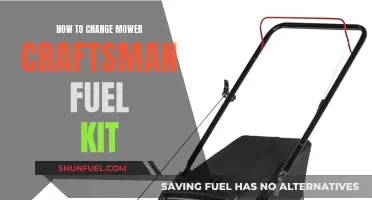 Craftsman Mower Fuel Kit: Replacing the Old with New