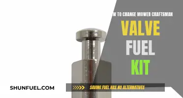 Craftsman Mower Fuel Valve Kit: DIY Replacement Guide