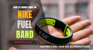 Customizing Your Nike Fuel Band: Changing Your Name Display