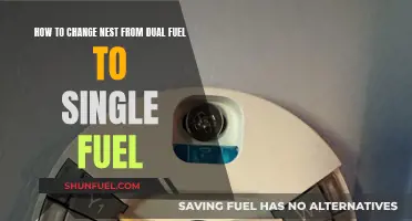 Switching Nest Dual Fuel to Single Fuel: A Step-by-Step Guide