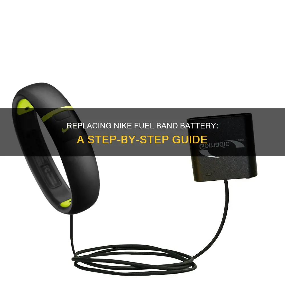 how to change nike fuel band battery