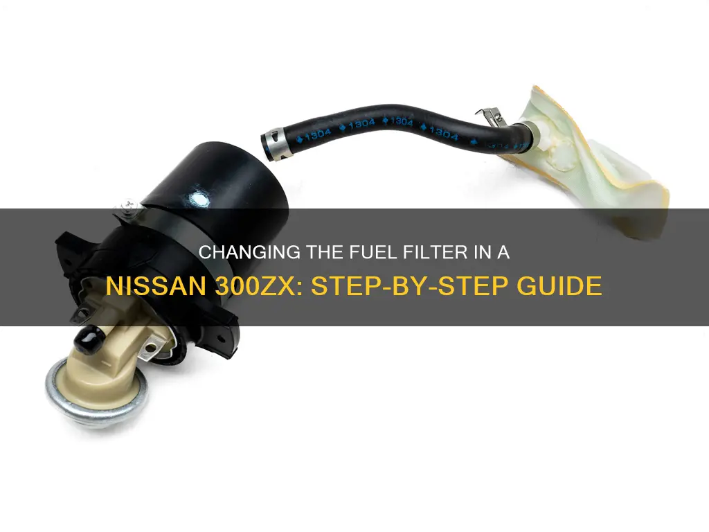 how to change nissan 300zx fuel filter