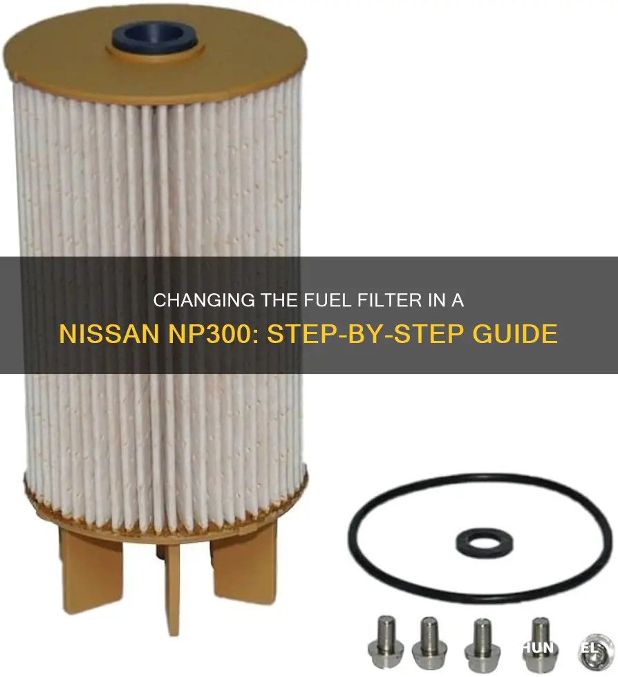 how to change np300 fuel filter