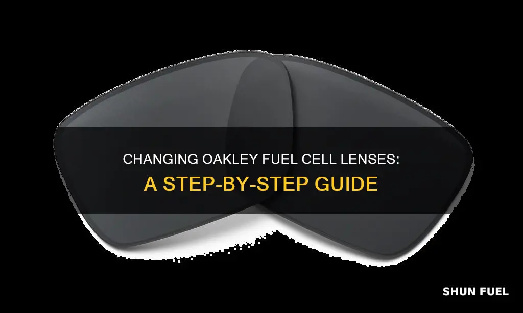 how to change oakley fuel cell lenses