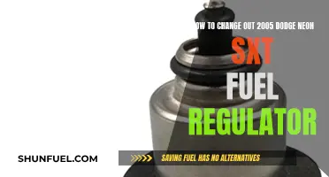 Replacing the Fuel Regulator in Your 2005 Dodge Neon SXT