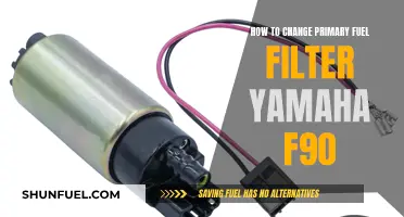 Replacing Primary Fuel Filter in Yamaha F90: Step-by-Step Guide