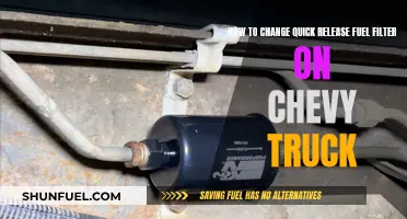 Changing Chevy Truck Quick-Release Fuel Filters: Step-by-Step Guide