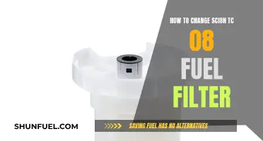 Changing Fuel Filters: Scion tC 08 Step-by-Step Guide