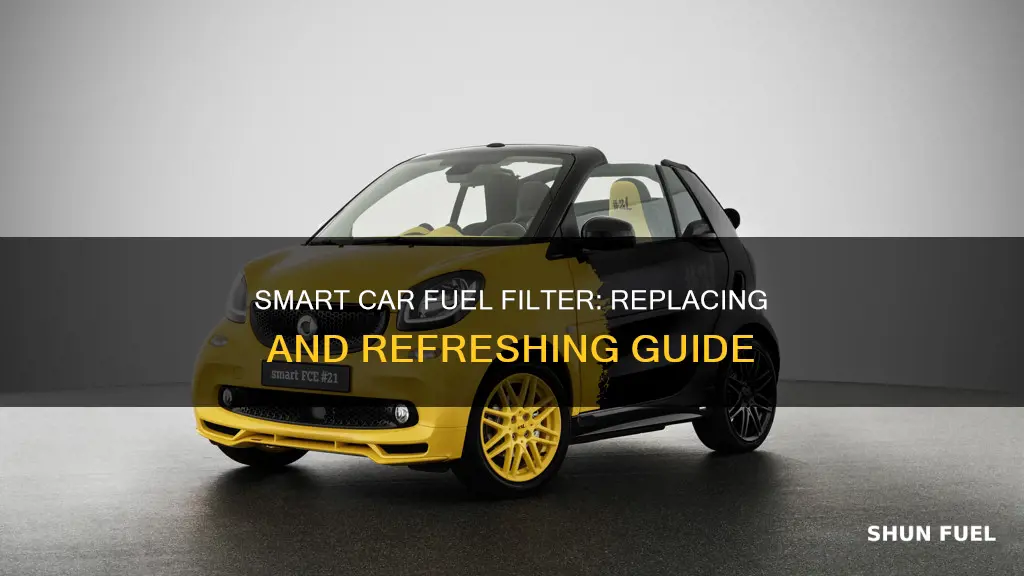 how to change smart car fuel filter