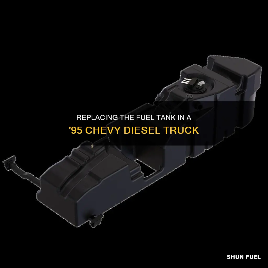 how to change the 1995 chevy diesel fuel tank