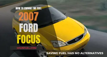 Replacing Fuel in a 2007 Ford Focus: Step-by-Step Guide