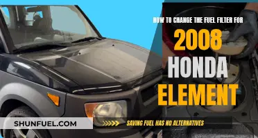 Replacing the Fuel Filter in a 2008 Honda Element