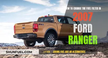 Replacing Fuel Filter: Step-by-Step Guide for '07 Ford Rangers