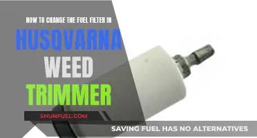 Replacing Husqvarna Weed Trimmer Fuel Filter: Step-by-Step Guide