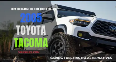 Replacing Fuel Filter in 2005 Toyota Tacoma: Step-by-Step Guide