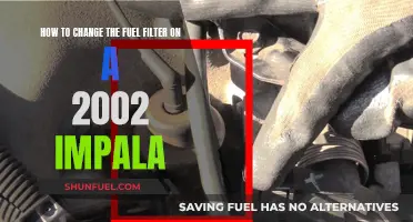 Impala Fuel Filter: DIY Replacement Guide for 2002 Models