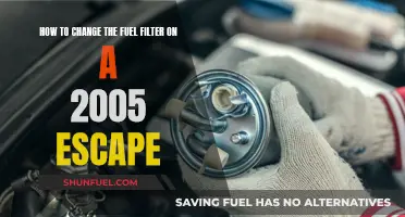 Replacing Fuel Filter in 2005 Escape: Step-by-Step Guide