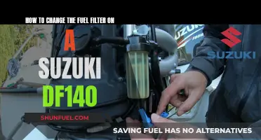 Suzuki DF140 Fuel Filter: Step-by-Step Guide to Changing It