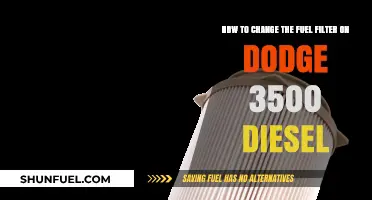 Replacing the Fuel Filter on Your Dodge 3500 Diesel Engine
