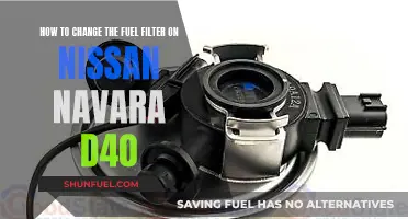 Replacing Fuel Filter: Nissan Navara D40 Step-by-Step Guide