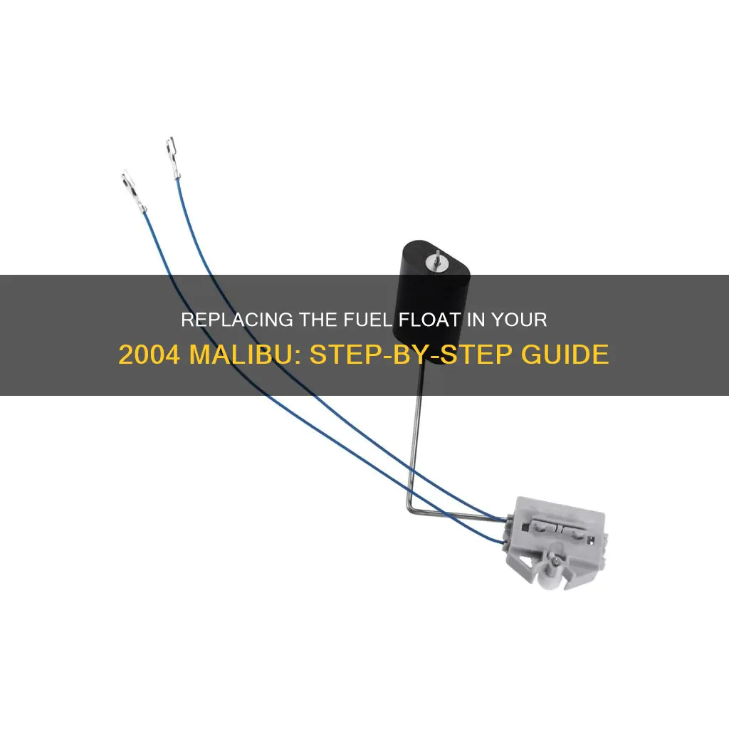 how to change the fuel float on a 2004 malibu