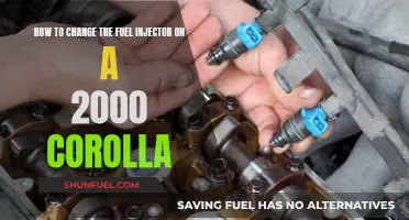 Corolla Fuel Injector Replacement: Step-by-Step Guide for 2000 Models