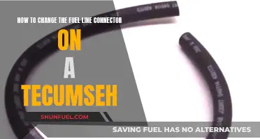 Replacing Fuel Line Connector on Tecumseh Engine: 8 to 10 Steps