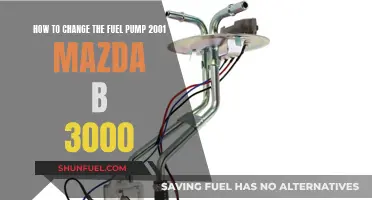 Replacing Fuel Pump in 2001 Mazda B3000: Step-by-Step Guide