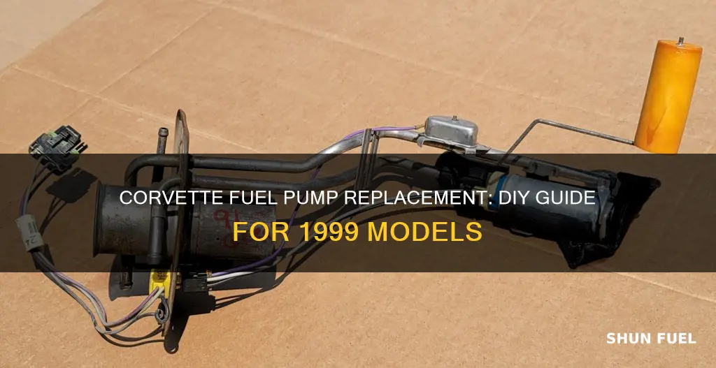 how to change the fuel pump on a 1999 corvette