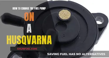 Replacing the Fuel Pump on Your Husqvarna: Step-by-Step Guide