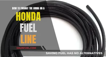 Fixing Honda Fuel Line: Replace O-Rings, Avoid Leaks