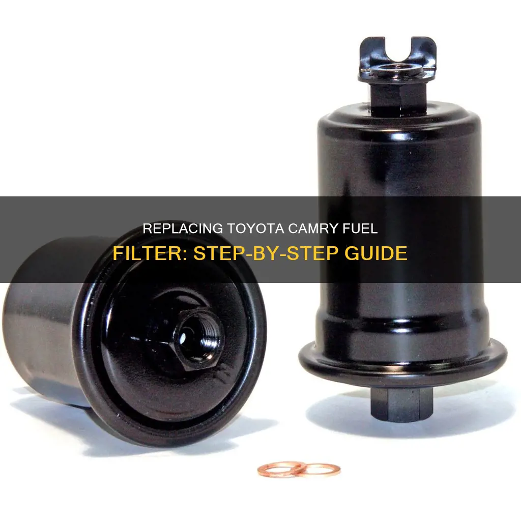 how to change toyota camry fuel filter