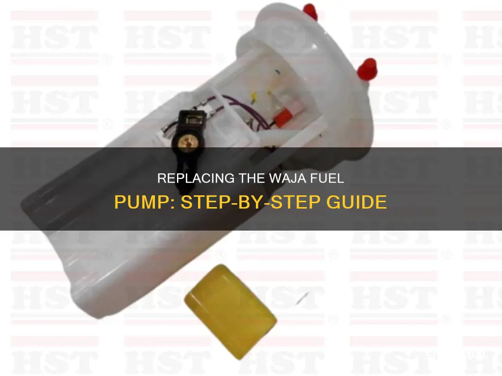 how to change waja fuel pump