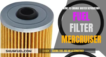 Changing Water Separating Fuel Filters in Mercruisers: Step-by-Step Guide