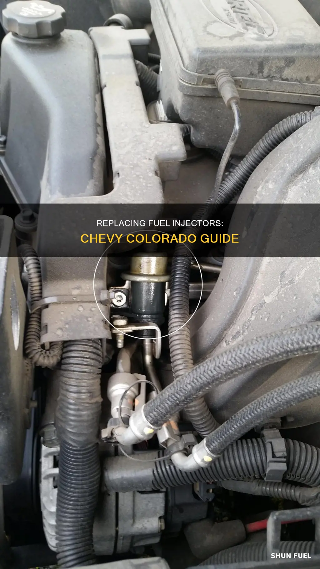 how to change your fuel injectors on chevy colorado