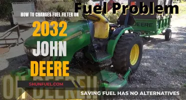 Changing Fuel Filters: John Deere 2032 Guide