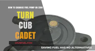 Step-by-Step Guide to Replacing Fuel Pump on Cub Cadet Zero Turn