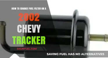 Charging Fuel Filter: 2002 Chevy Tracker Guide