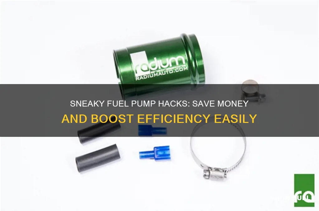 how to cheat fuel pump